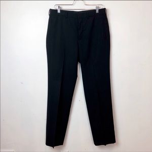 PRADA slim tailored trousers in Black 48R